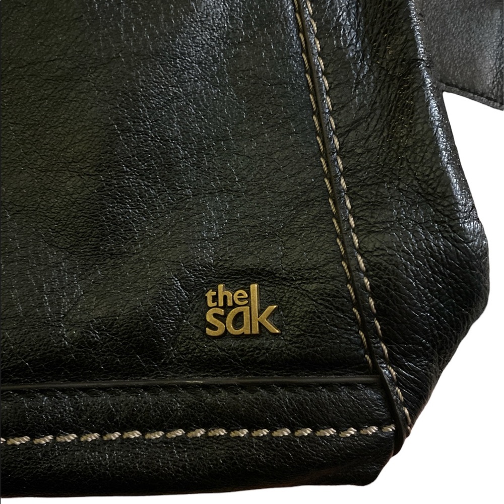 The Sak brand cute black shoulder bag